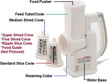 Presto Original Salad Shooter Accessories / Parts