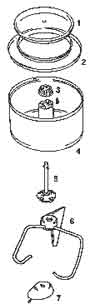 Bosch Universal Plastic Bowl Parts
